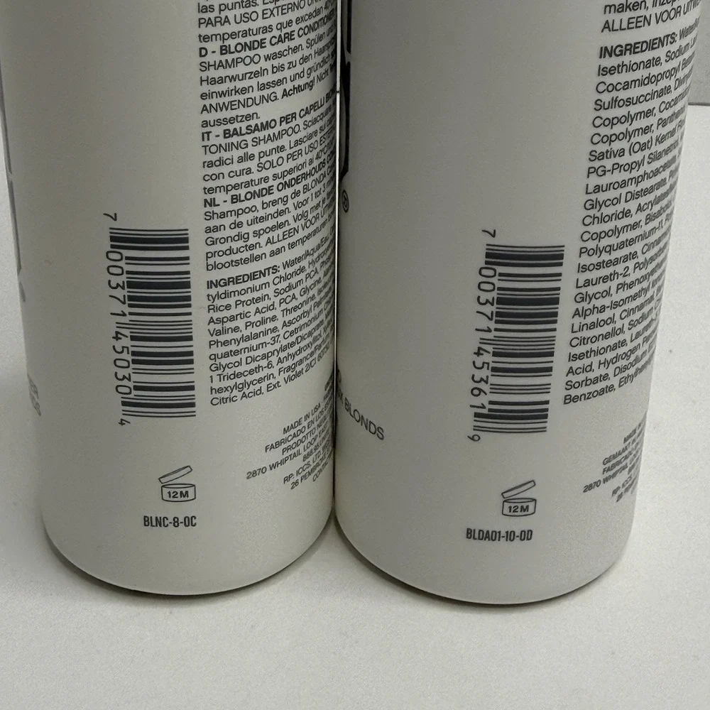 UNITE BLONDA Daily Shampoo 10oz + Conditioner 8oz Blonde Hair Set New